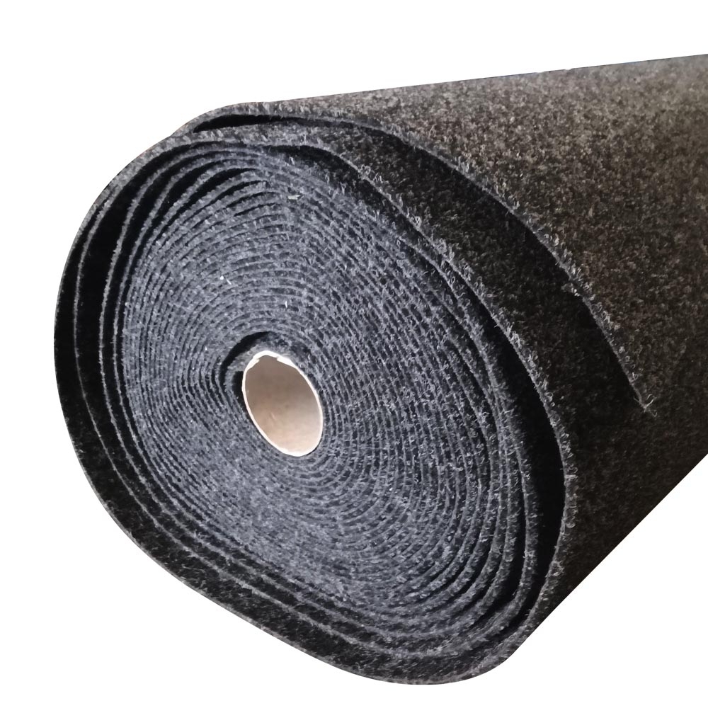 Belgotex Crazy II UV Needlepunch Carpet Anthracite 2m Wide - Sold Per Metre