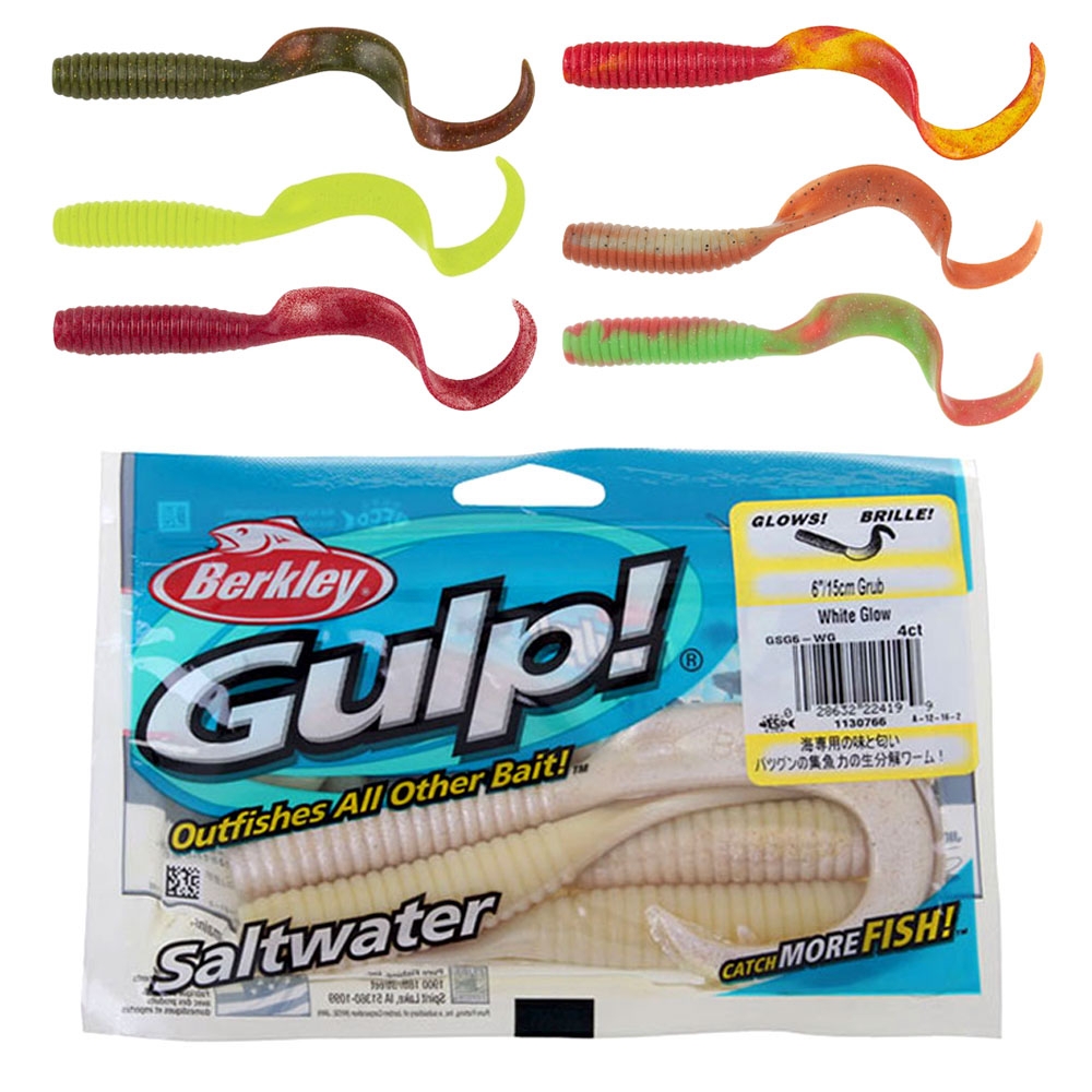 Berkley Gulp Grub Soft Bait 6in/15cm