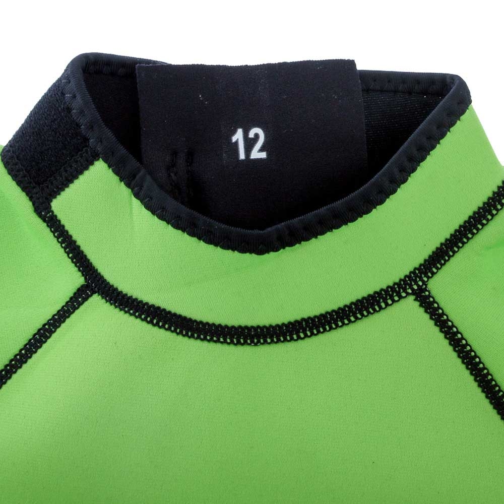 Maddog Neoprene Boys Shorty Wetsuit 3mm Green Blue Black Size 12