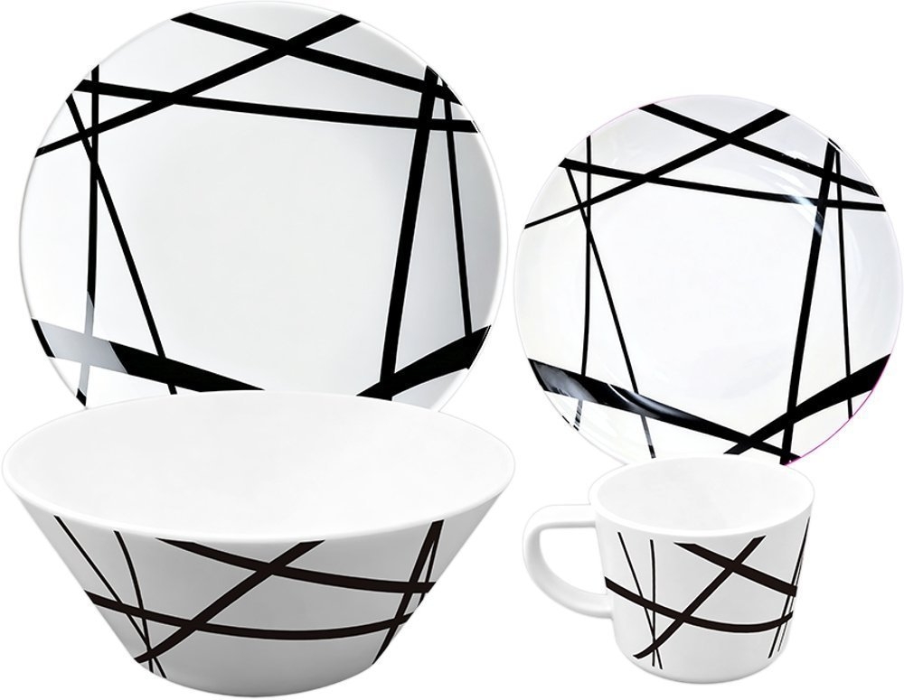 Royal RPET Kitchenware Melamine 16-Piece Tableware Set