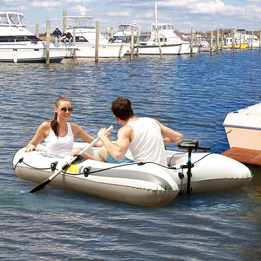 Aqua Marina Motion 2-Person PVC Inflatable Boat with Electric Motor