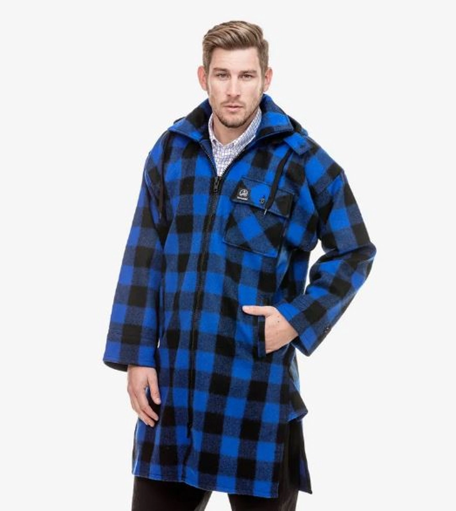 Swanndri Mens Mosgiel Wool Bushshirt with Zip-up Front Swanndri Mens Mosgiel Wool Bushshirt with Zip-up Front