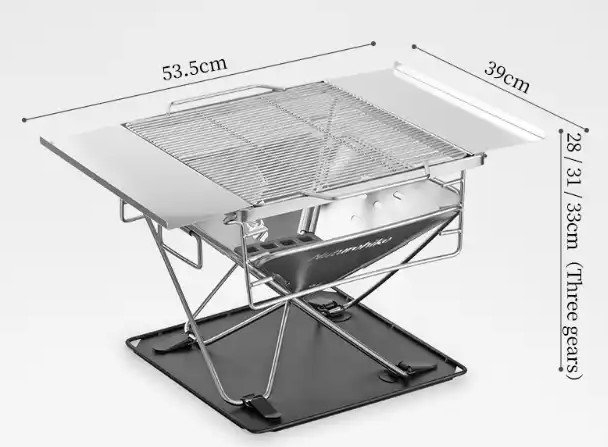 Naturehike Folding Firewood BBQ Grill