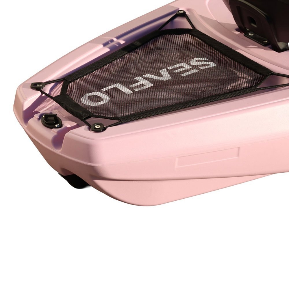 Seaflo Pukaki Kids Kayak with Paddle and Leash 6ft Pink Sakura