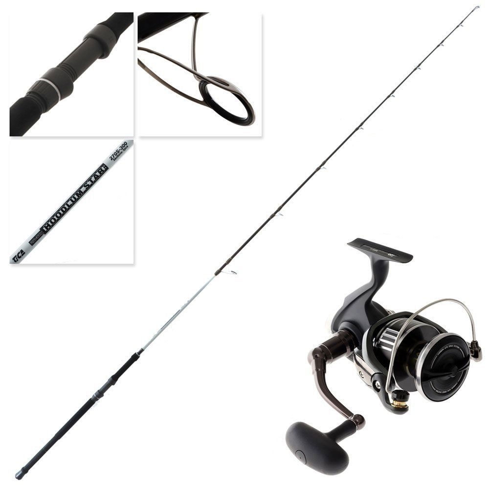 Daiwa 8000H BGMQ TiCA Hoodlum Stickbait Popper Topwater Package 9ft 200-300g 2pc