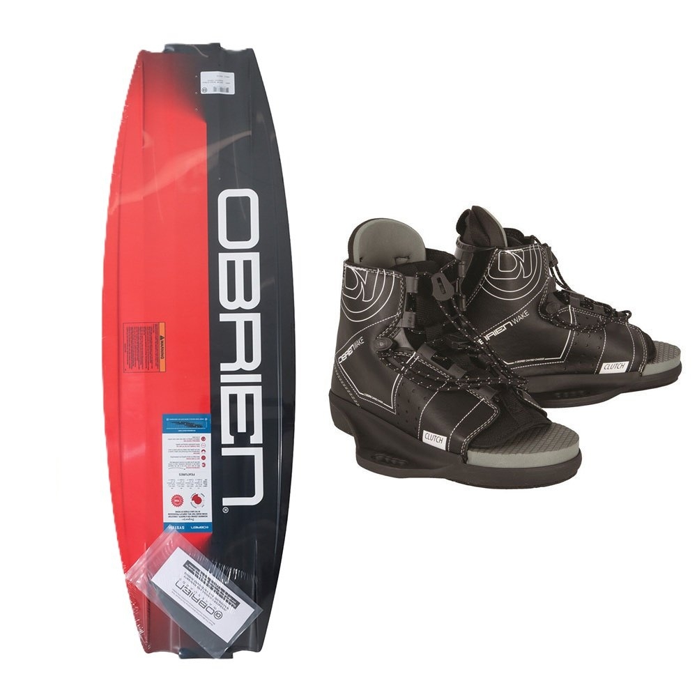O'Brien System 135 Wakeboard 135cm with Clutch Bindings