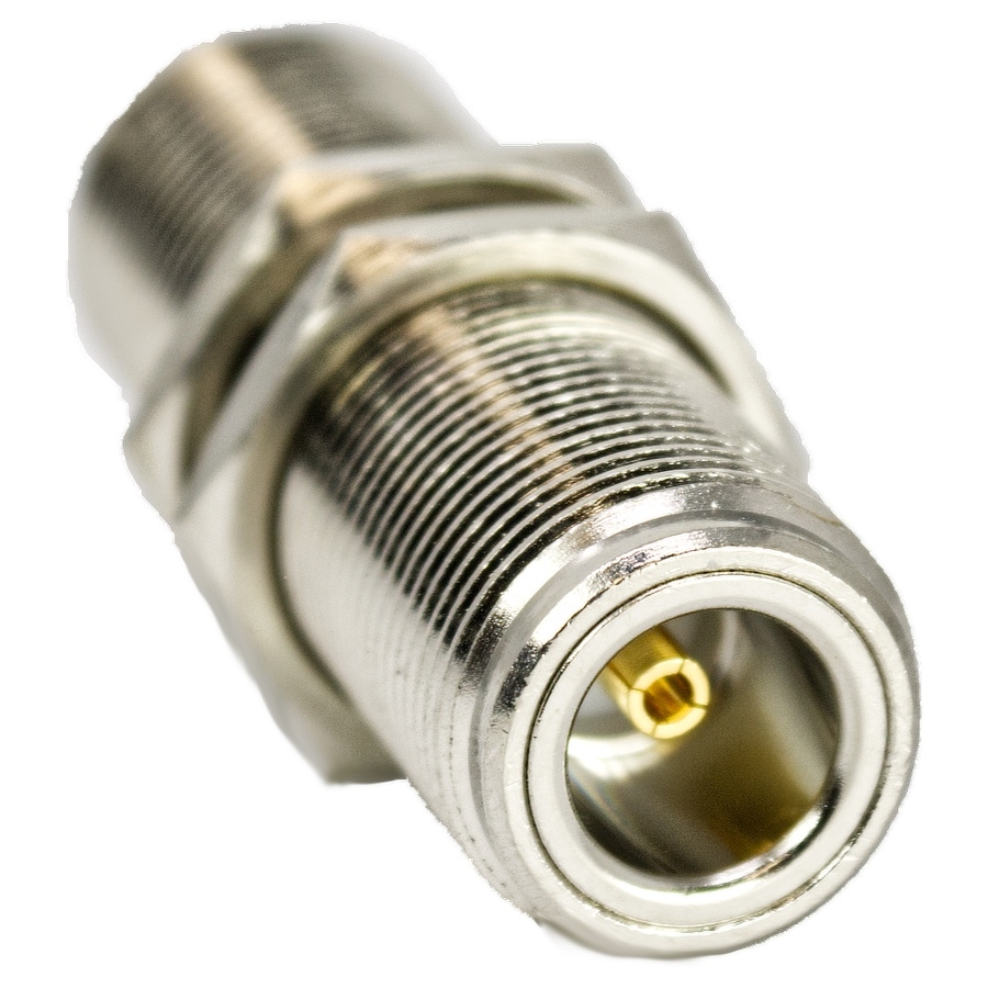 Double Female N Coaxial Connector 2in