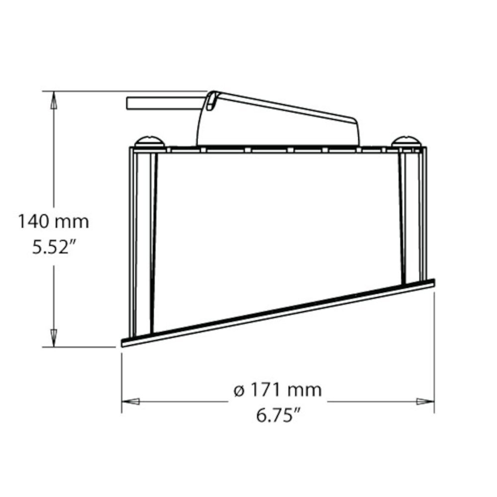 Airmar M135C-M-21HB 1kW Med CHIRP In-Hull Transducer Humminbird 21-Pin DO