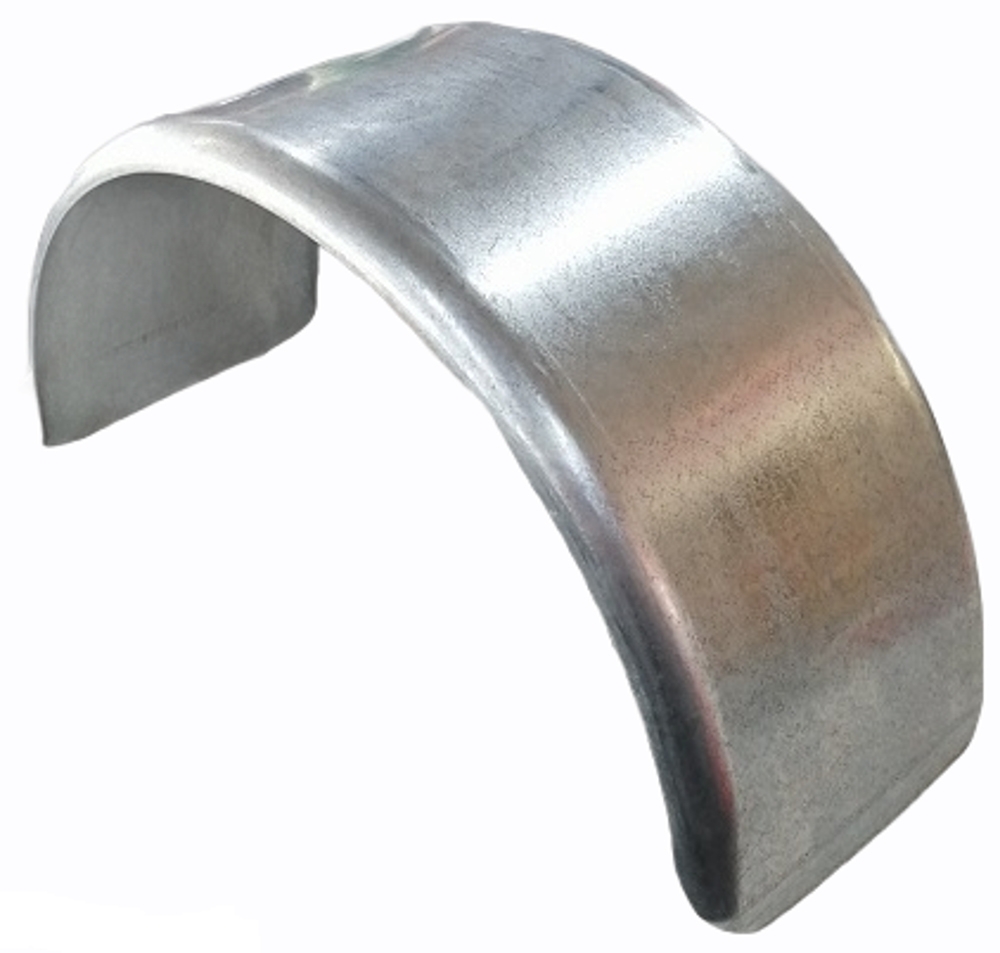 Trojan Galvanised Mudguard Round 10in