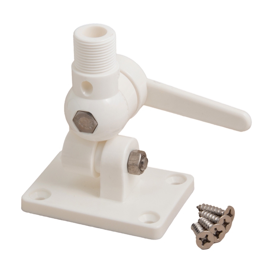 AC Antennas N290F 4-way Ratchet Mount PVC 1in 14TPI male