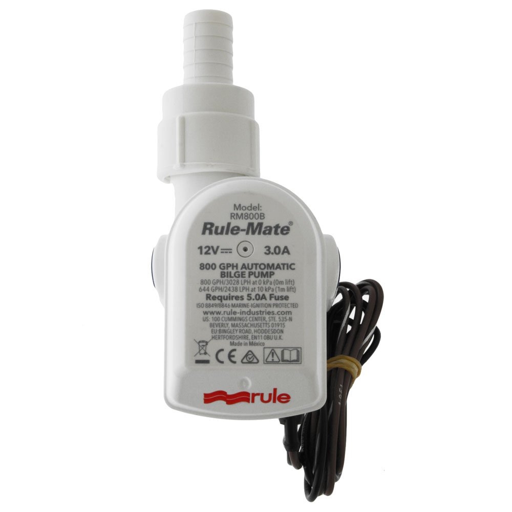 Rule-Mate Automatic Submersible Bilge Pump 12V