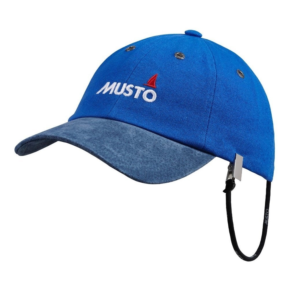 Musto Evolution Original Crew Cap Aruba Blue/Navy