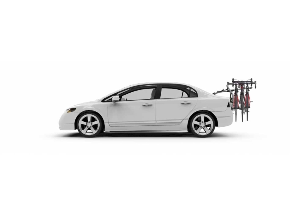 Yakima HalfBack Trunk Bike Rack 3-Bike