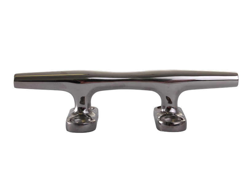 Boat Cleat Polished 316 Stainless Steel 127mm