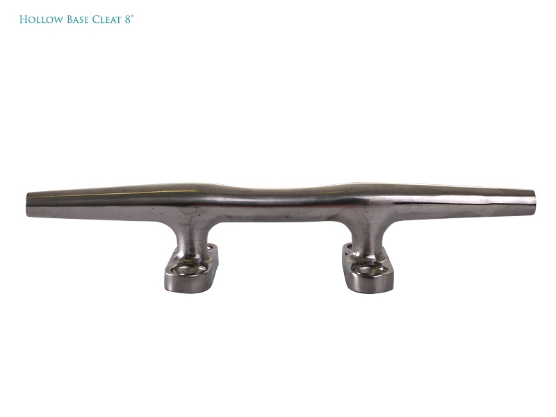 Boat Cleat Polished 316 Stainless Steel 203mm
