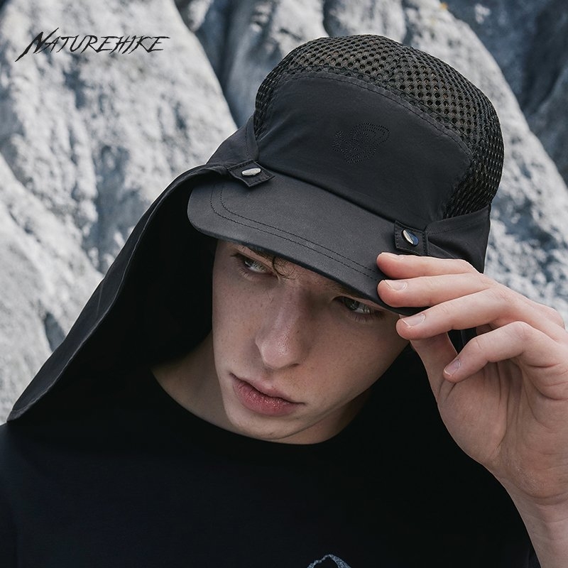 Naturehike UPF50+ Cap with Removable Neck Cover