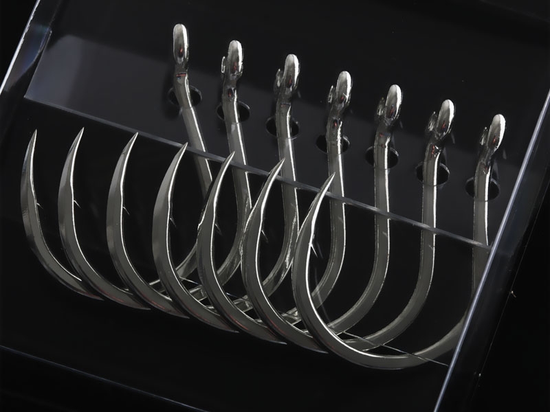 BKK 8070-3X-HG Jigging Light Hooks 3/0 Qty 7