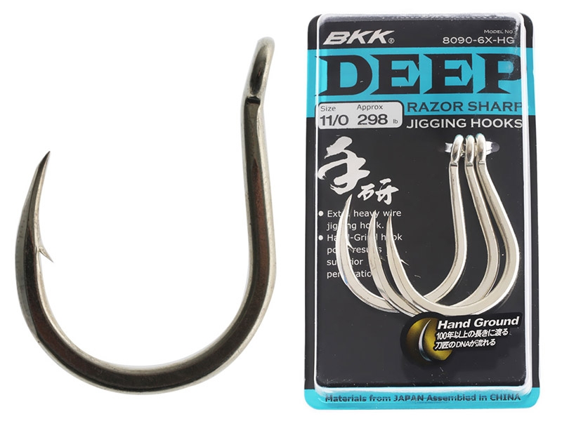 BKK Deep Jigging Hook 11/0 Qty 3