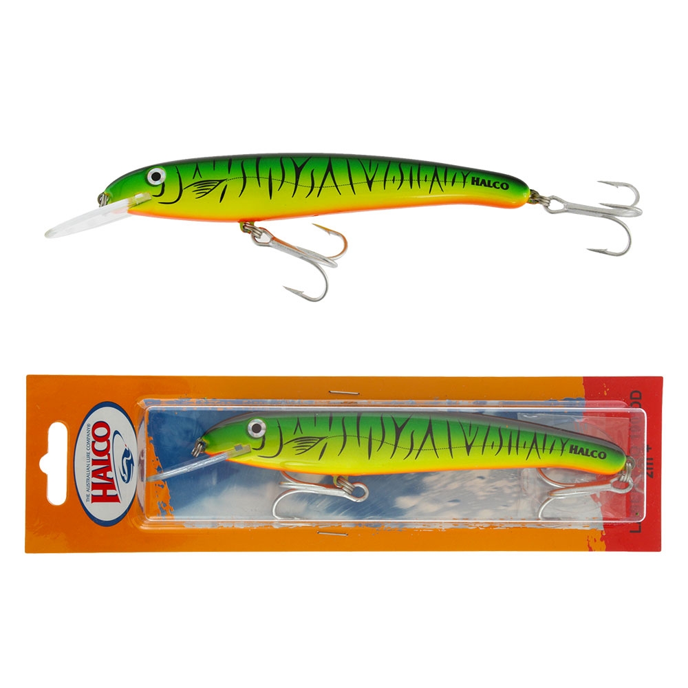 Halco Laser Pro 190 Trolling Lure 185mm 47g Fluoro Green