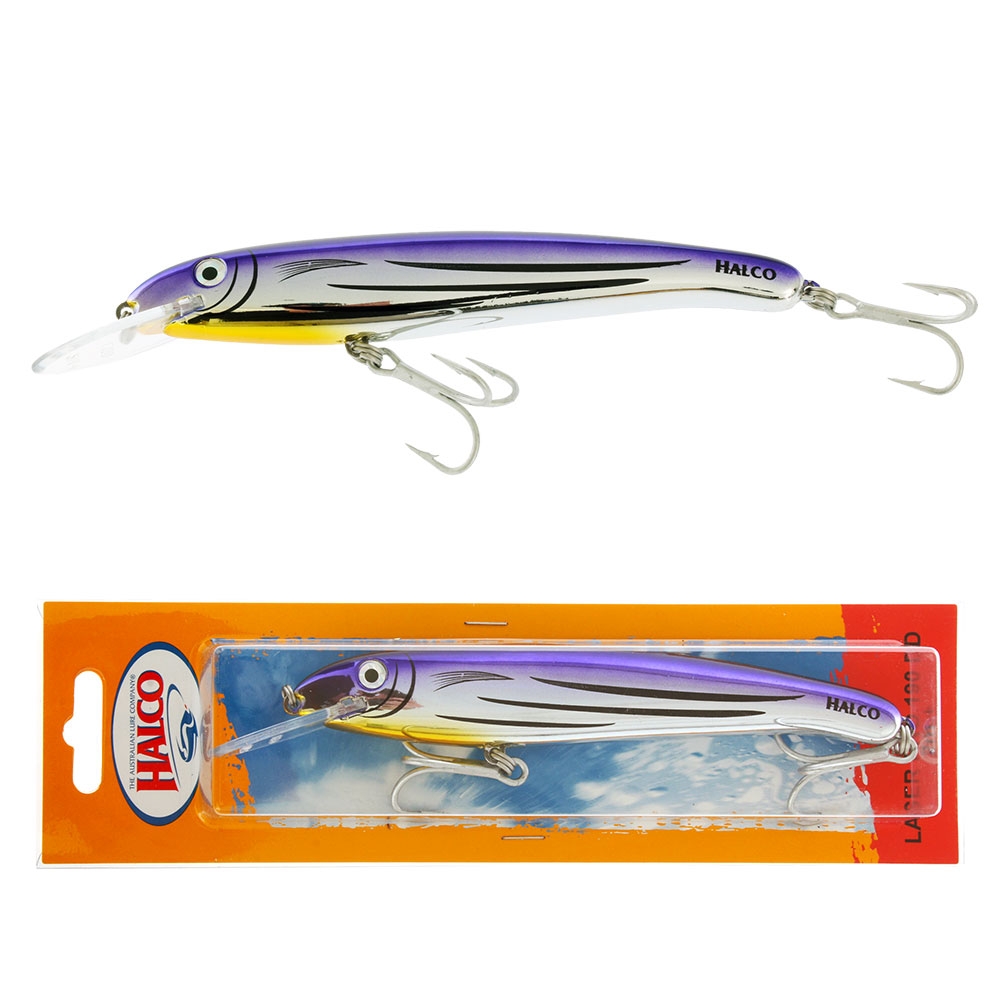 Halco Laser Pro 190 Trolling Lure 185mm 47g Stripey