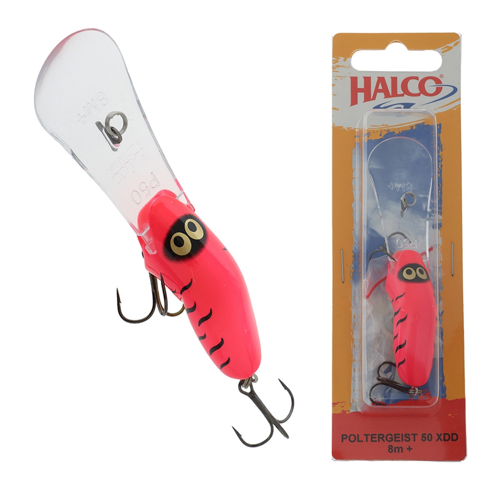 Halco Poltergeist XDD 50 Trolling Lure 50mm 7g Pink Fluoro
