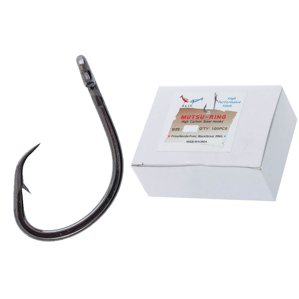 Nacsan Super Mutsu Hooks Bulk Pack Size 32 Qty 100