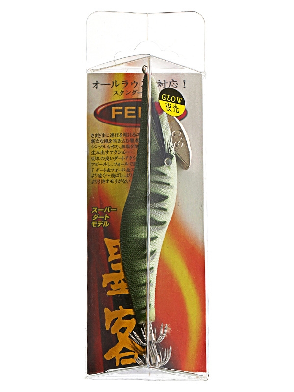 Feile Glow Squid Jig Size 3.0 Mack