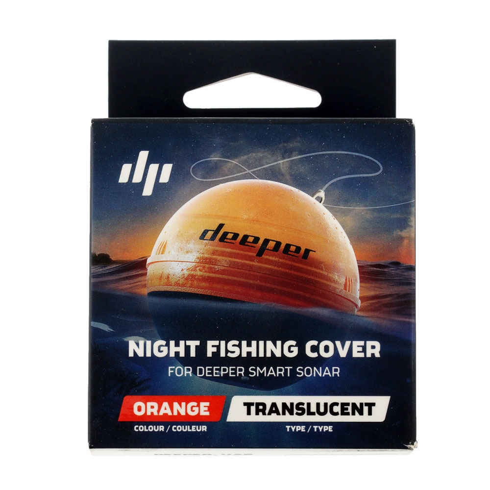 Deeper Night Fishing Cover for Smart Fishfinder/Sonar Orange