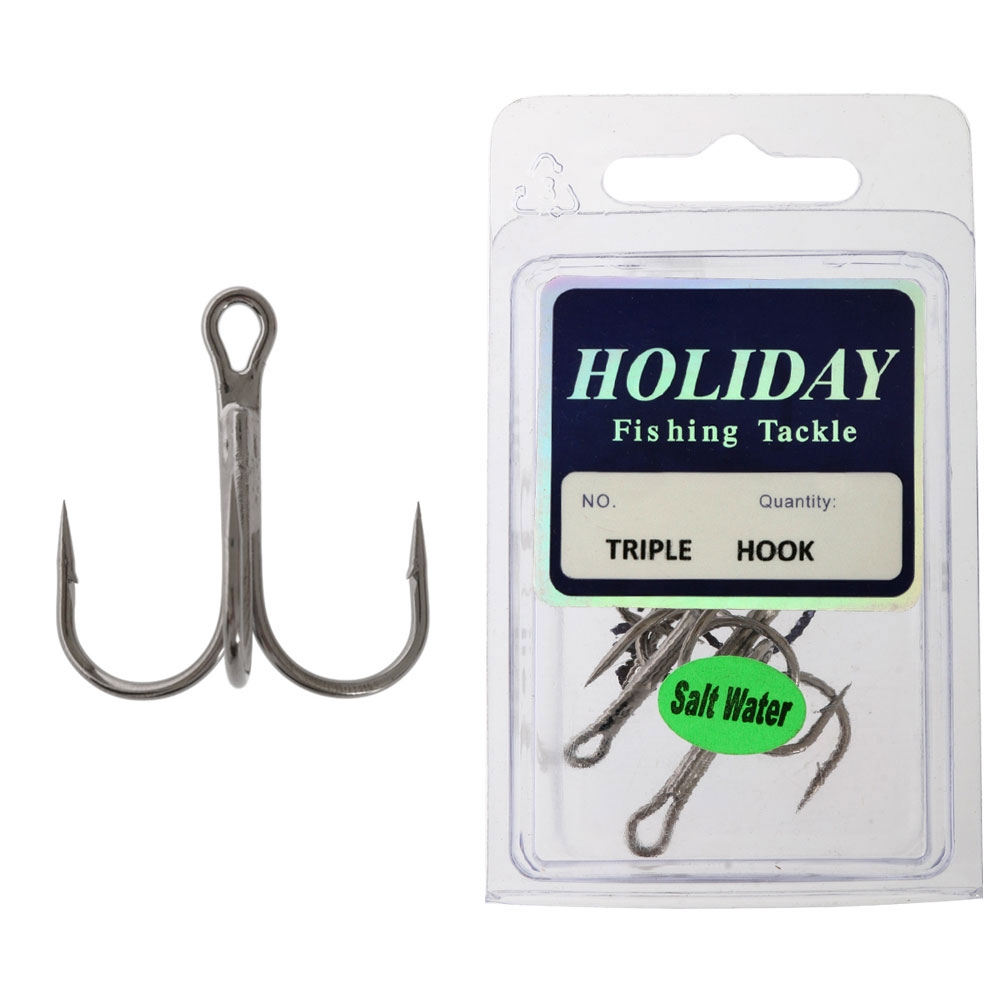 Holiday Saltwater Treble Hooks