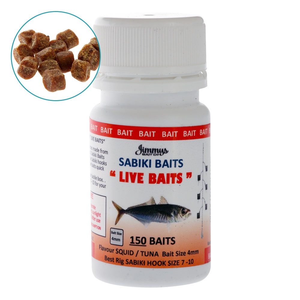 Jimmys Sabiki Baits for Livebaits 4mm x 150 Baits