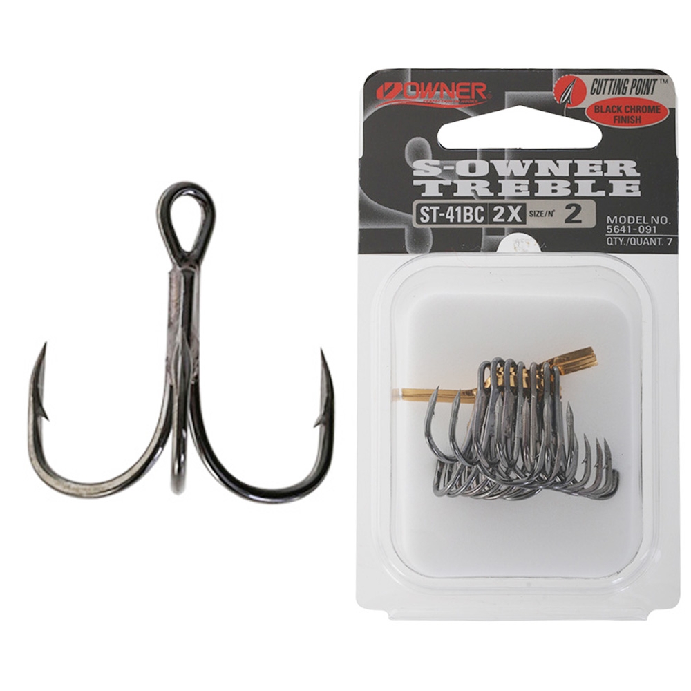 Owner ST-41 Stinger Treble Hook 2 Qty 7