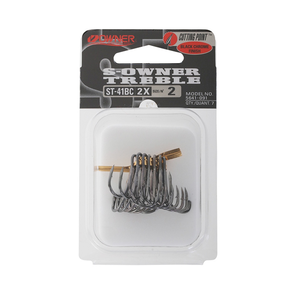 Owner ST-41 Stinger Treble Hook 2 Qty 7