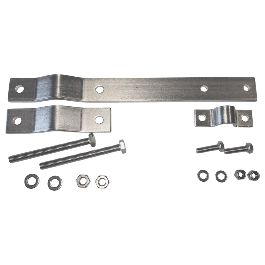 AC Antennas N095F Stainless Clamp for Side Mast Mounting 30-50mm