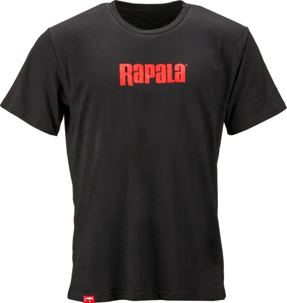 Rapala Black Red Logo T-Shirt