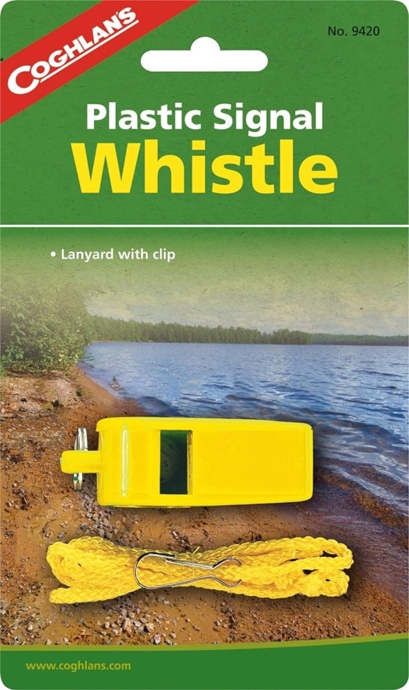 Coghlans Safety Signal Whistle with Lanyard