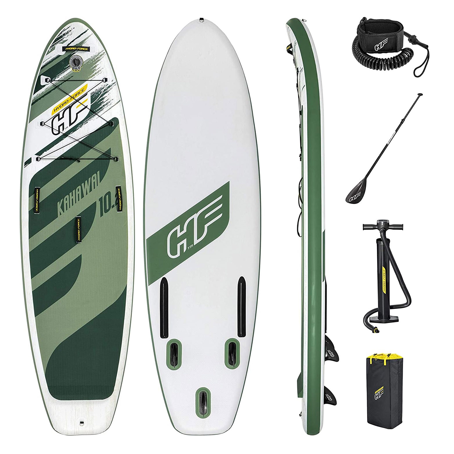 Hydro-Force Kahawai Inflatable Stand Up Paddle Board Package 10ft 2in - Ex Display