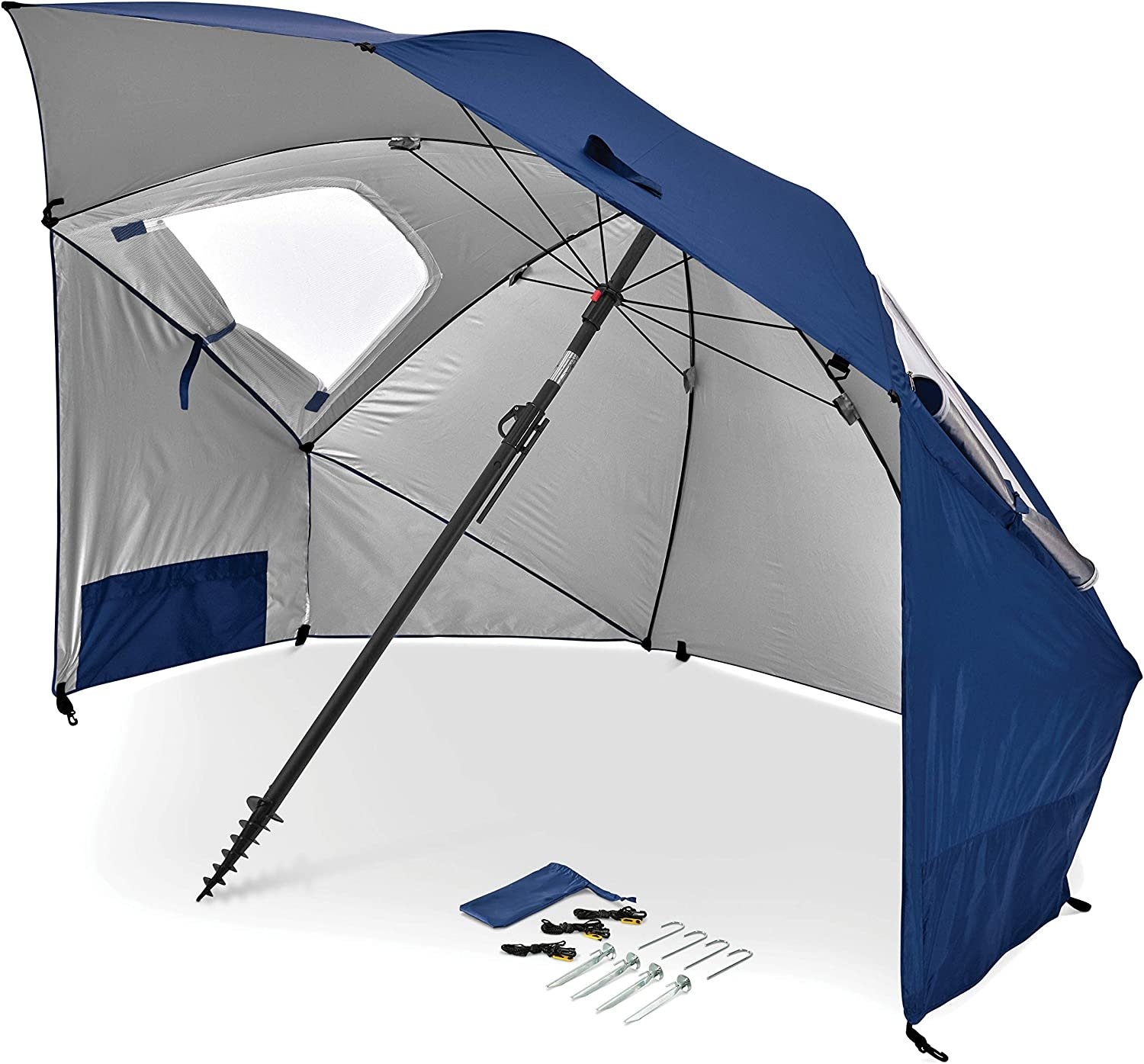 Sport-Brella Premiere Portable Umbrella Sun Shelter Blue