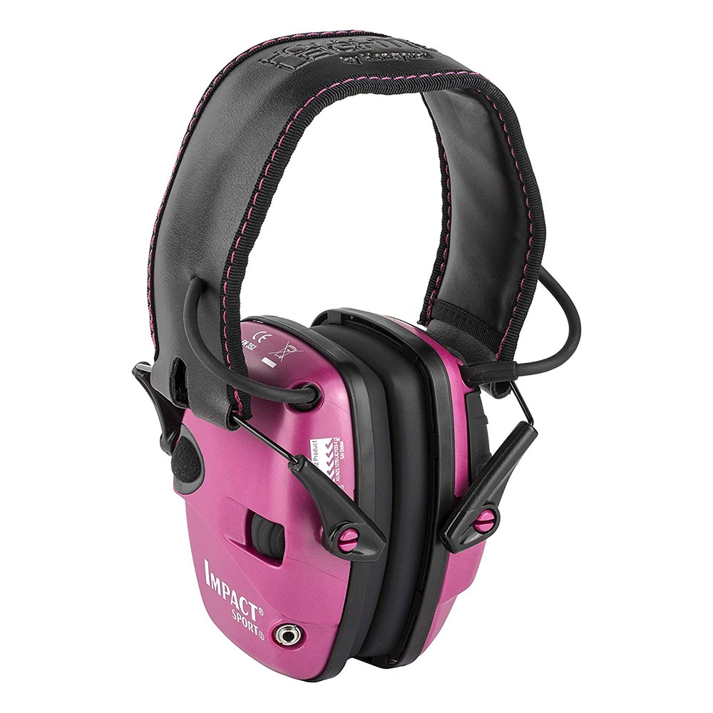 Howard Leight Impact Sport Protective Earmuffs 22dB Pink