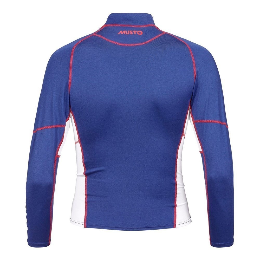 Musto Championship Long Sleeve Junior Rash Vest Sodalite Blue Large