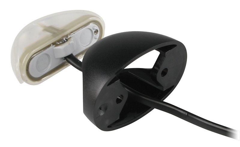 Hella Marine LED Windex Light 12/24V Red - Black Shroud