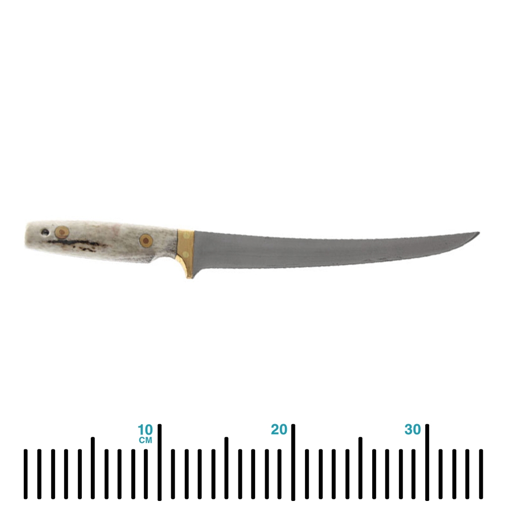 Svord Deluxe Fish Fillet Knife - Stag Antler Handle 23cm
