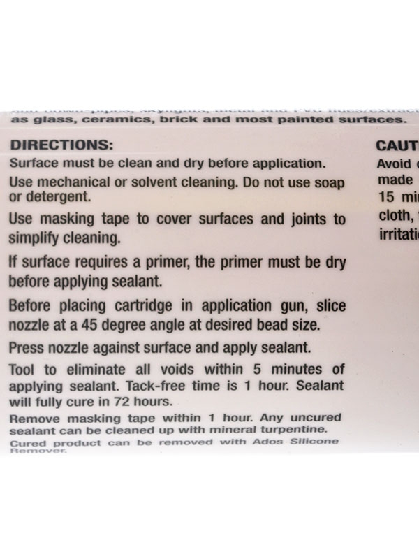 ADOS Roof and Plumbing Silicone 310ml