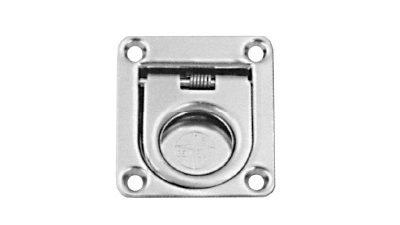 Sinox 1302 304 Polished Stainless Steel Spring Lift Ring 45x38mm