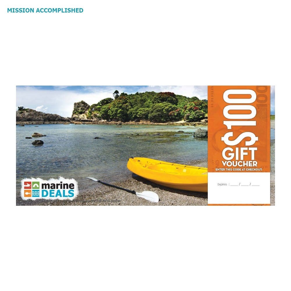 Marine Deals Gift Voucher with Sleeve