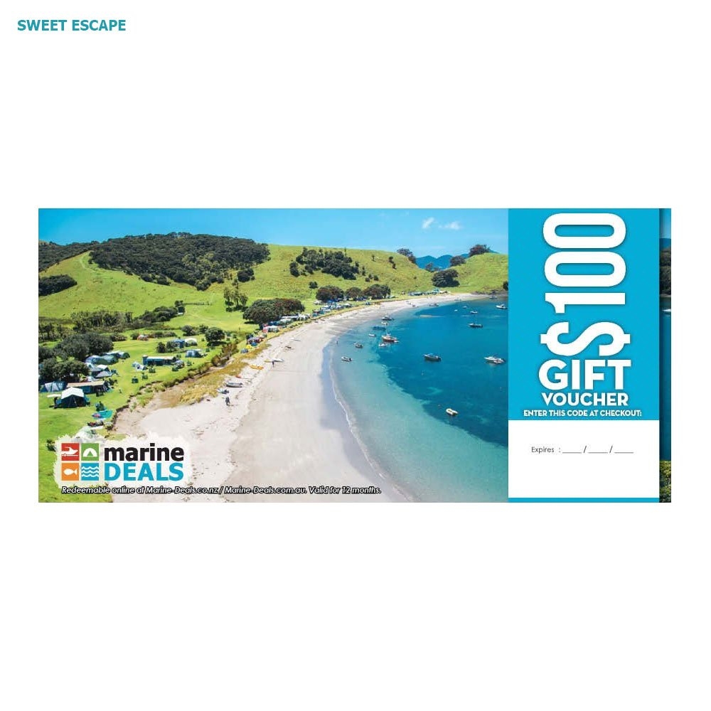 Marine Deals Gift Voucher with Sleeve