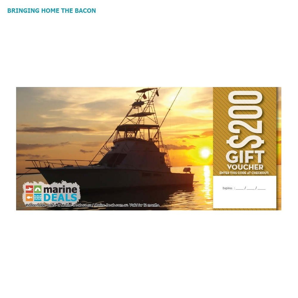Marine Deals Gift Voucher with Sleeve