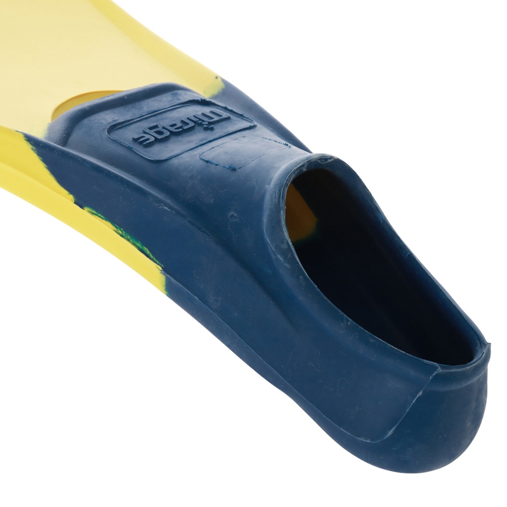 Mirage F3 Deluxe Rubber Swim Fins Navy Size 8-11 / Kids 2-4 years