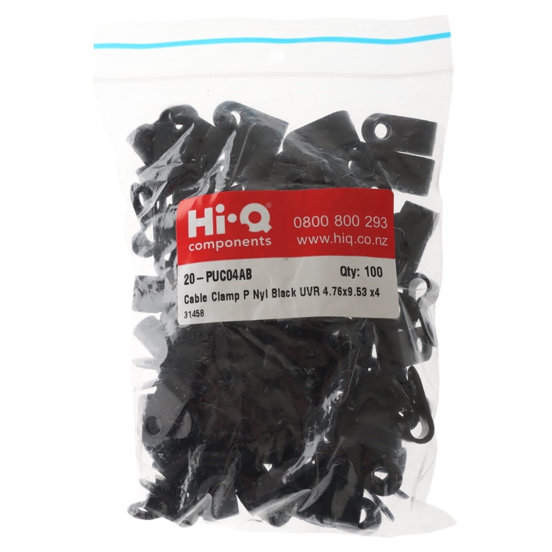 Trojan Cable Clamp P-Clip for 5mm Tube Qty 100