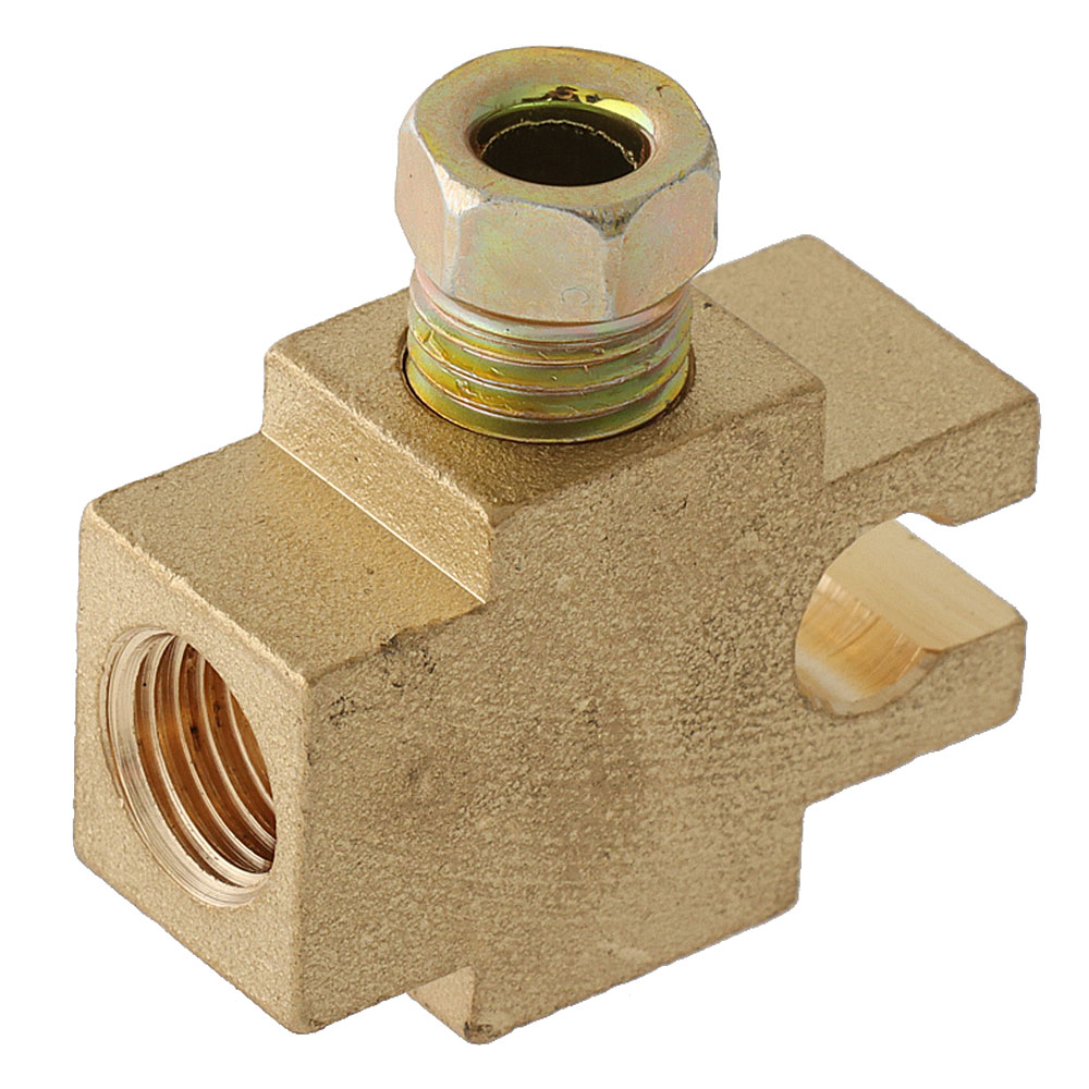 Trojan Drum Brake Brass Tee Fitting