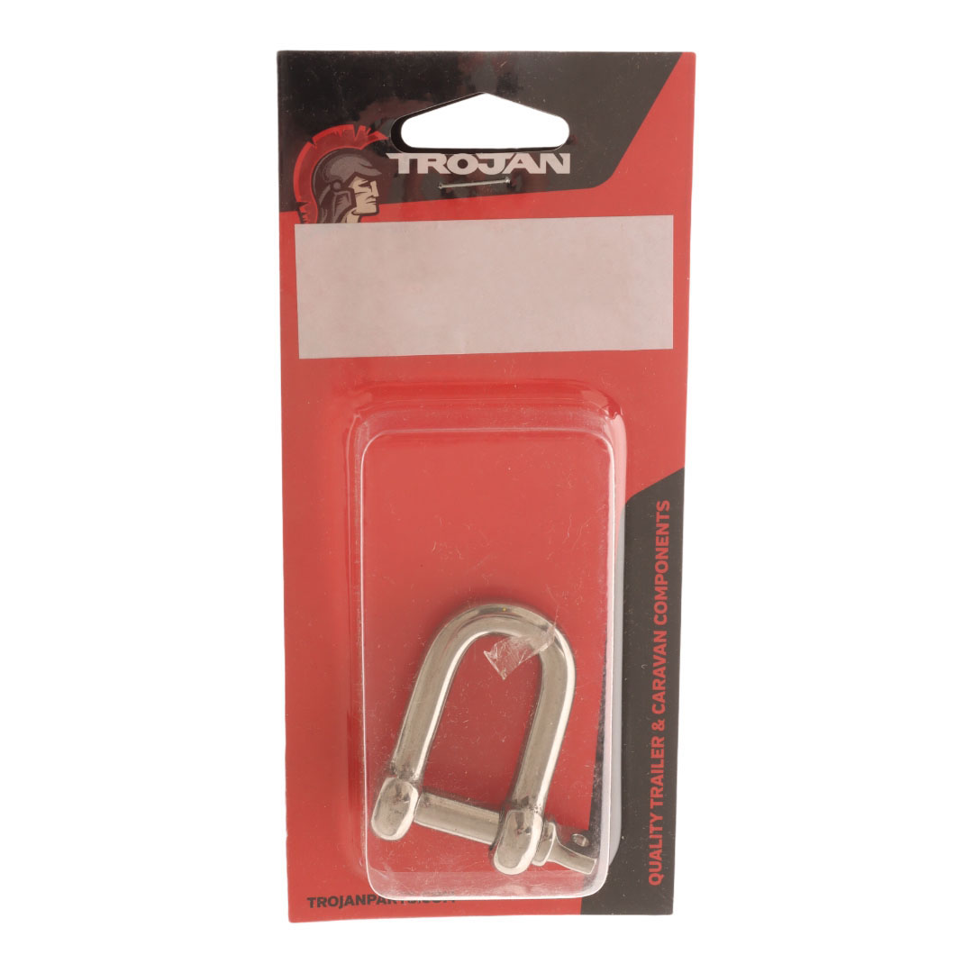 Trojan Stainless Steel D Shackle 8mm 800kg